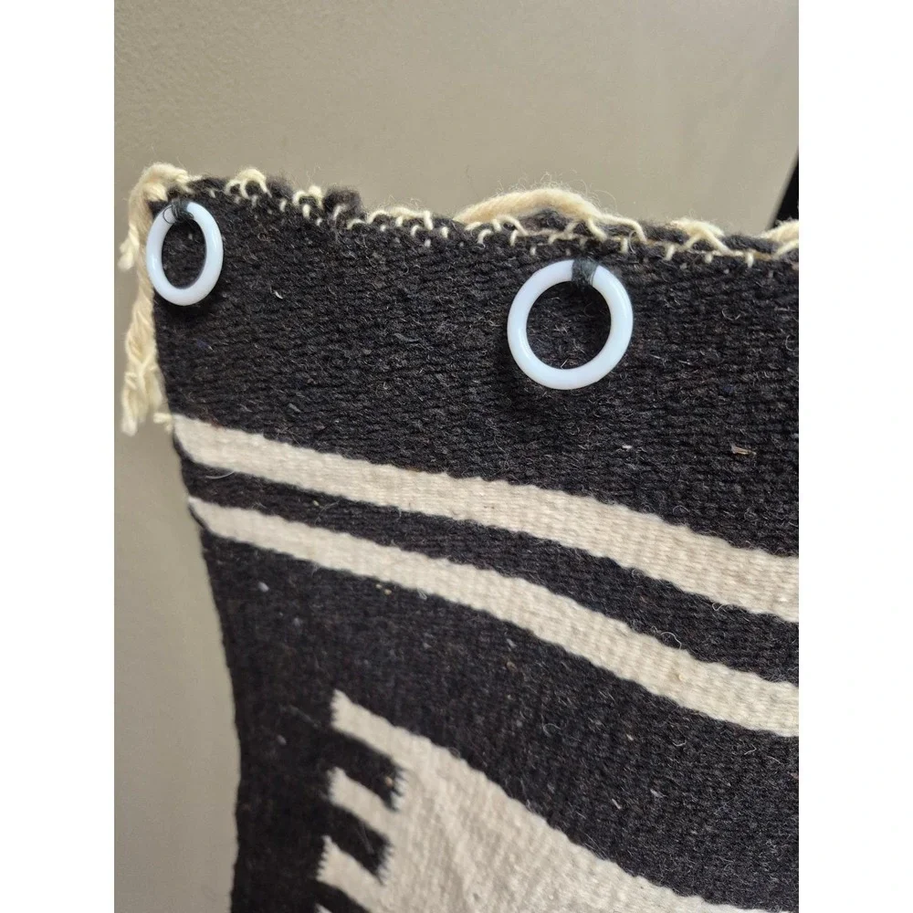Vintage Southwestern Wool‎ Wall Hanging Navajo Style Kachina Art Rug 37x27